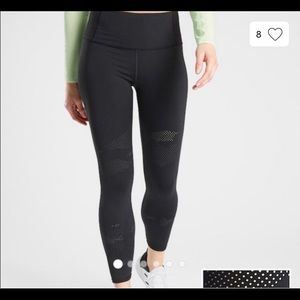 Athleta Persistence Laser Cut 7/8 Tight